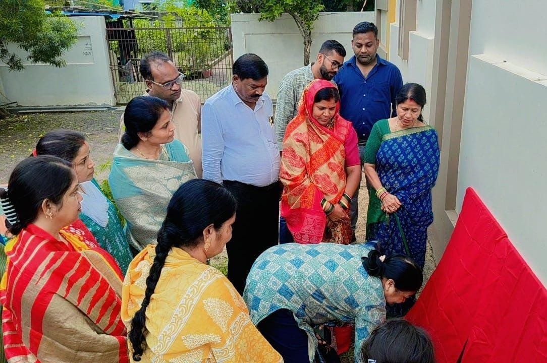 वार्ड 53 में विकास कार्यों की सौगात, महापौर अलका बाघमार ने किया भूमिपूजन