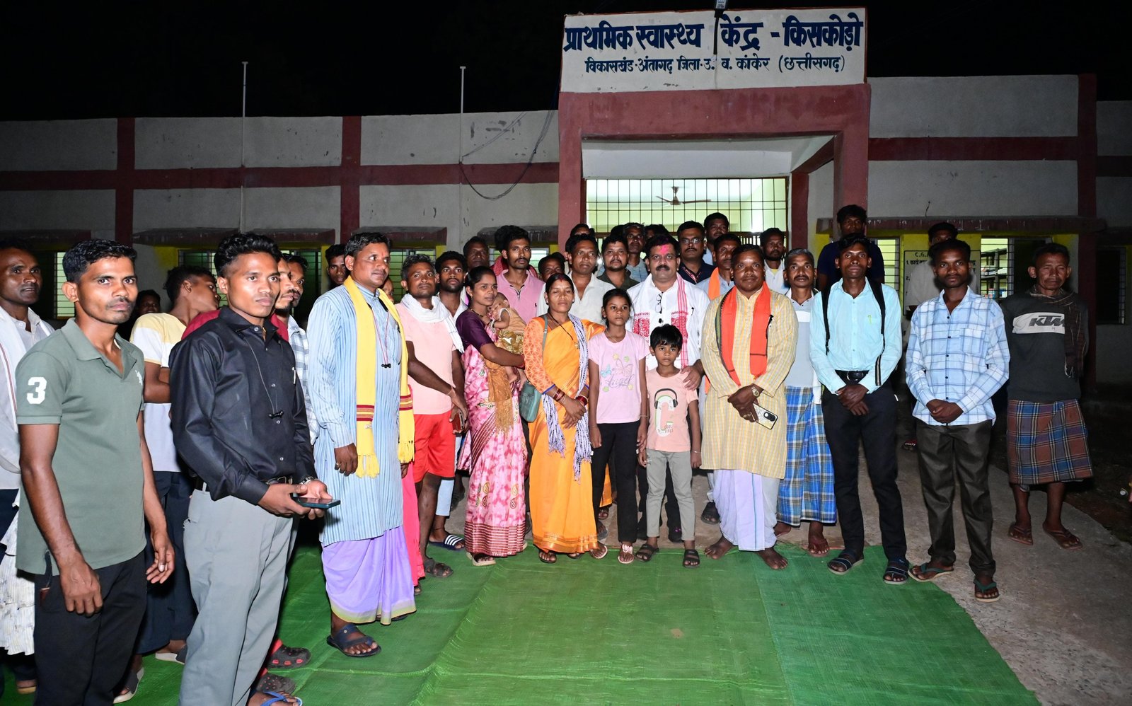 किसकोड़ो, जहां कभी लगती थी नक्सलियों की चौपाल, वहीं उप मुख्यमंत्री  शर्मा ने लगाई जनचौपाल