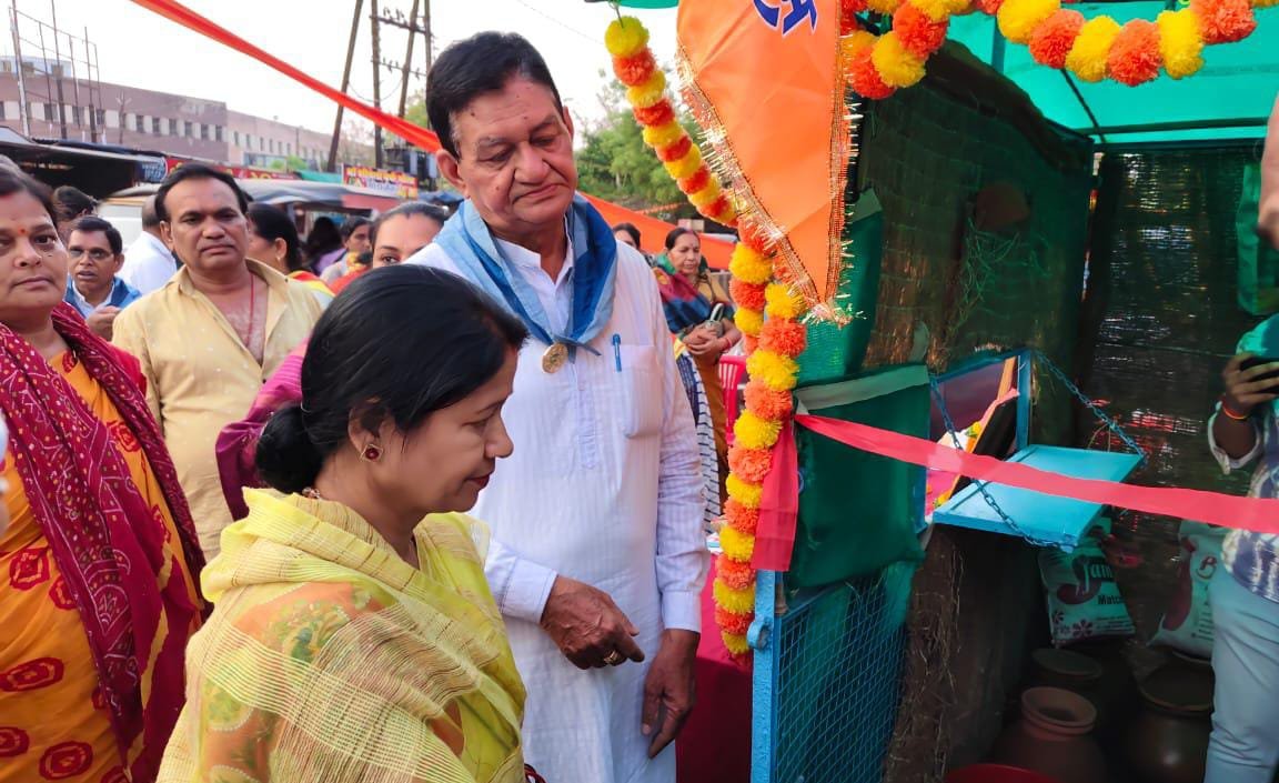 प्याऊ घर की सुविधा मिलने से लोगों को भीषण गर्मी में पेयजल उपलब्ध होता है,स्वयंसेवी संस्थाओं ने हमेशा से इस दिशा में बेहतर काम किया है:महापौर