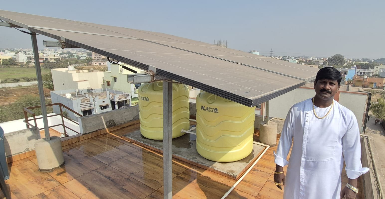 सरहद की सेवा के बाद अब ’सौर ऊर्जा’ से आत्मनिर्भरता की राह पर दुर्ग के पूर्व सैनिक जयपाल