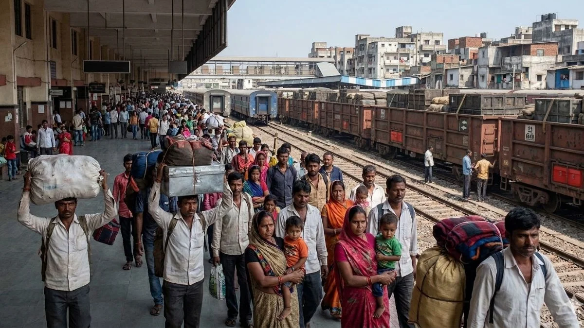 LPG संकट का असर: फैक्ट्रियां बंद, मजदूरों का बड़े पैमाने पर पलायन