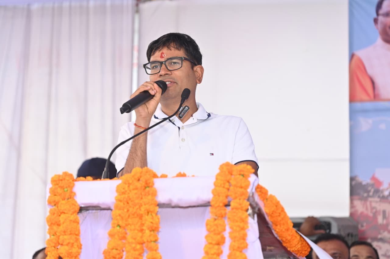 सेवा संकल्प अभियान : खर्राघाट में 29.99 करोड़ के विकास कार्यों का भूमिपूजन