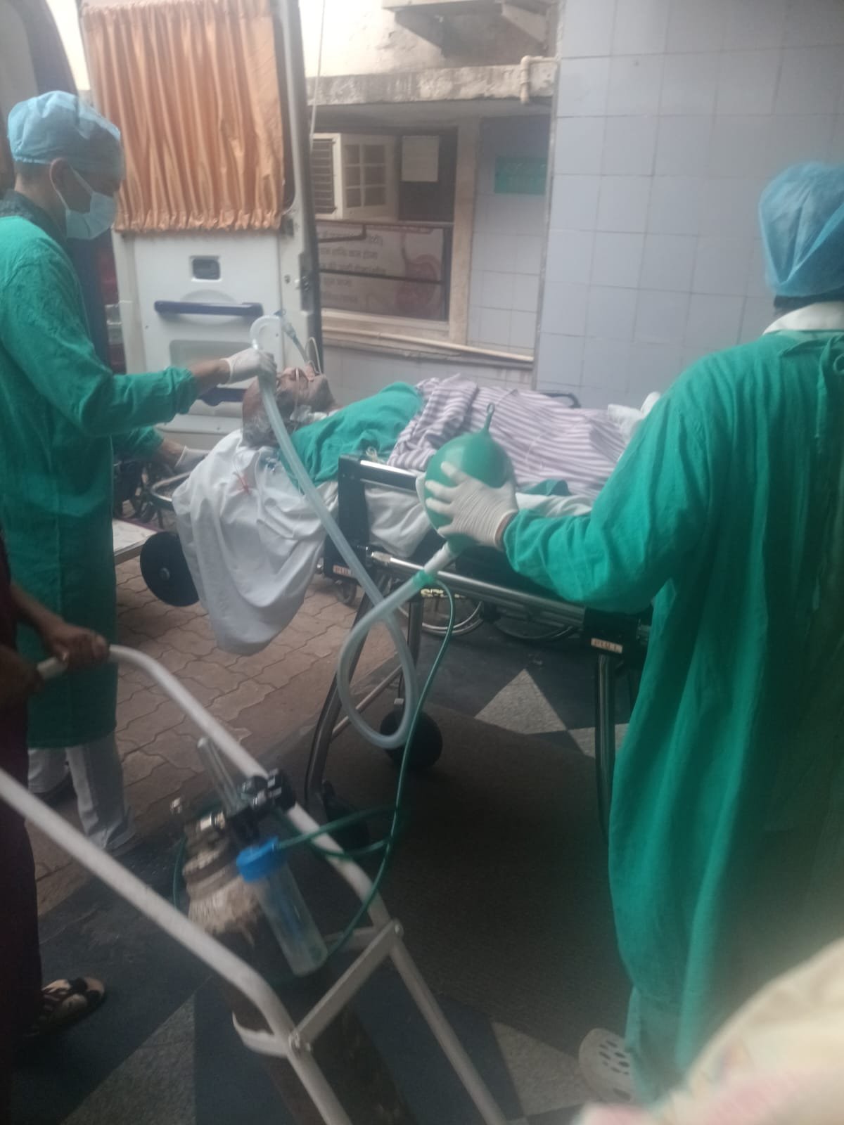 22 मिनट में बना ग्रीन कॉरिडोर, गंभीर मरीज को दुर्ग से रायपुर पहुंचाया