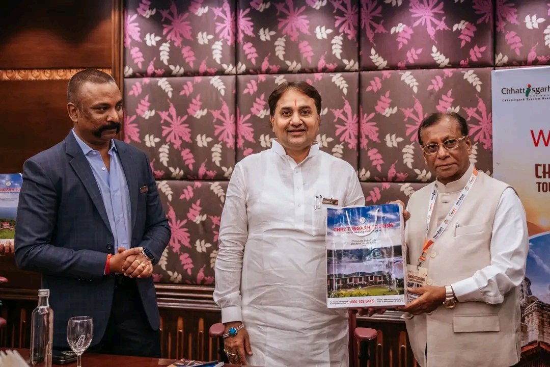 भुवनेश्वर में छत्तीसगढ़ पर्यटन का रोड शो