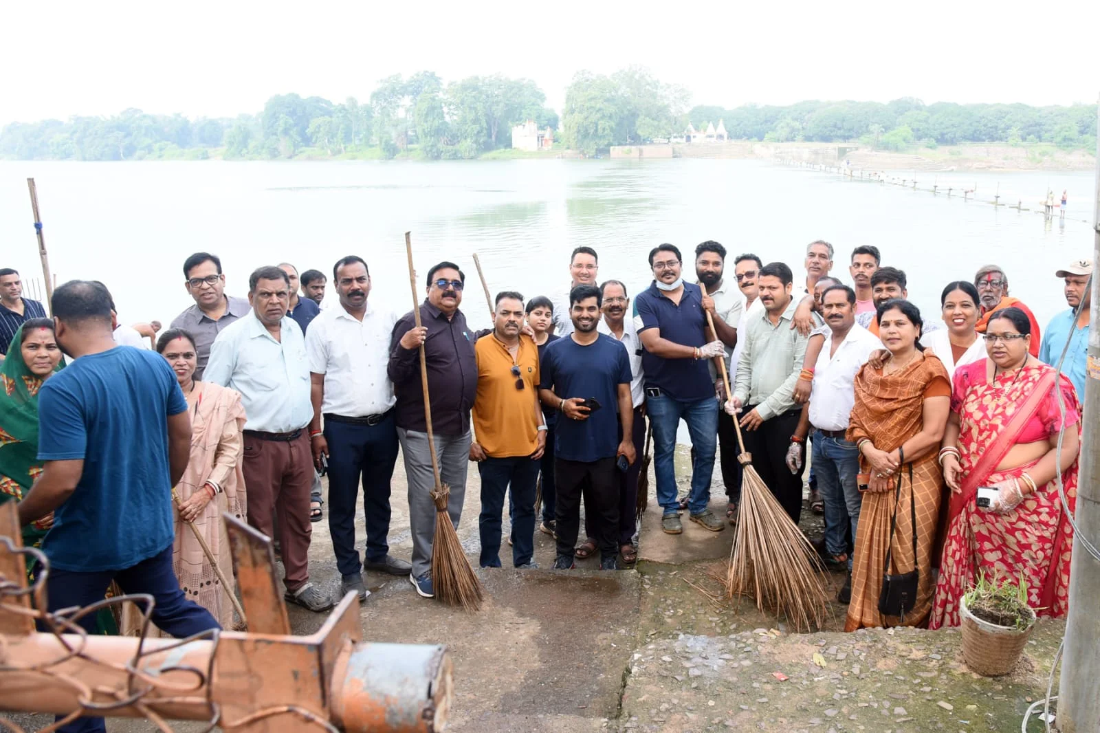 सेवा संकल्प अभियान-सेवा मेरा योगदान अंतर्गत तांदुला जल संसाधन संभाग दुर्ग की अभिनव पहल