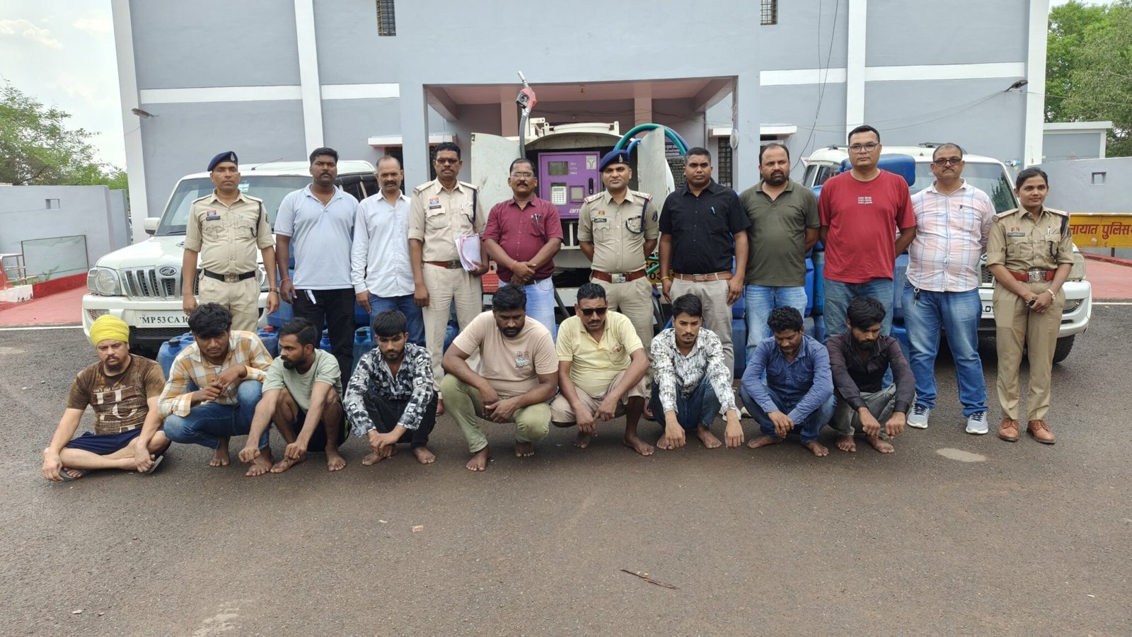 बालोद पुलिस की बड़ी सफलता: डीजल चोरी करने वाले अंतर्राज्यीय गिरोह का भंडाफोड़, 9 आरोपी गिरफ्तार