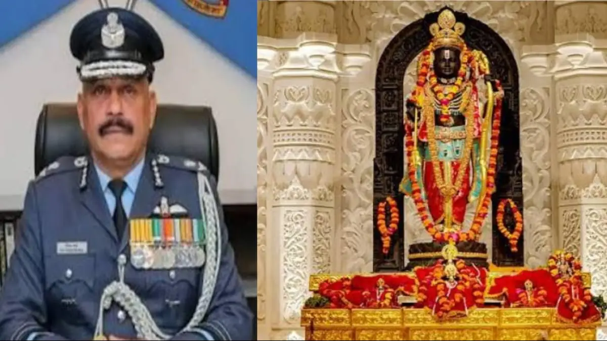 पूर्व एयर मार्शल जितेंद्र मिश्रा बने राम मंदिर के पहले CEO; ट्रस्ट की बैठक में हुआ फैसला