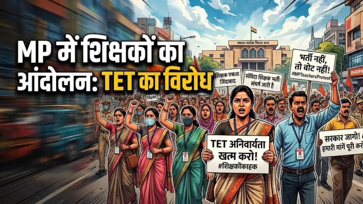 शिक्षक संगठनों का बड़ा ऐलान, 27 सितंबर से भोपाल में अनिश्चितकालीन धरना