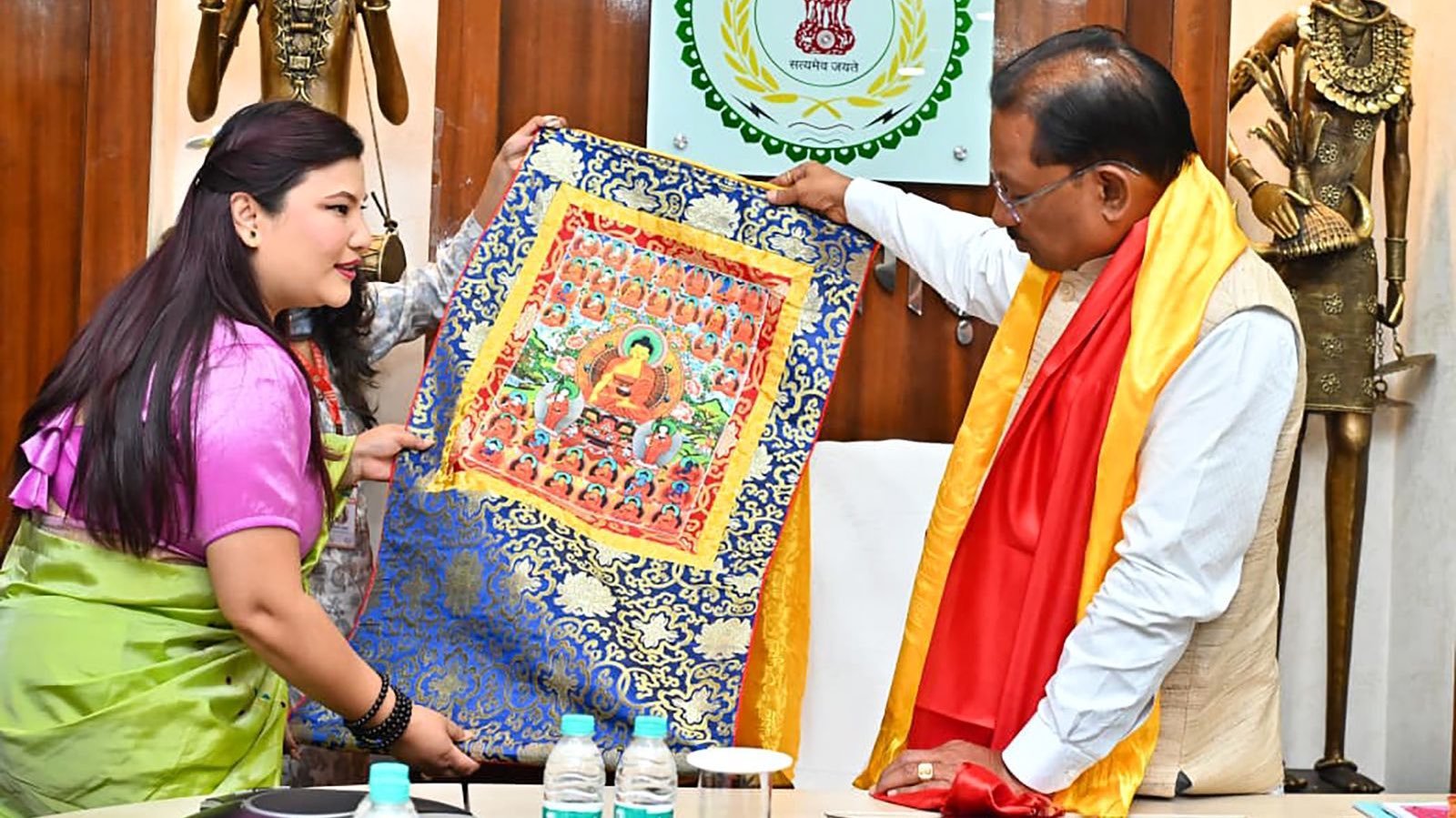 धन-धान्य से पुष्पित-पल्लवित धरा को सुंदर, समृद्ध, सुरक्षित और विकसित बनाने के लिए संकल्पित होकर काम कर रही हमारी सरकार : मुख्यमंत्री साय