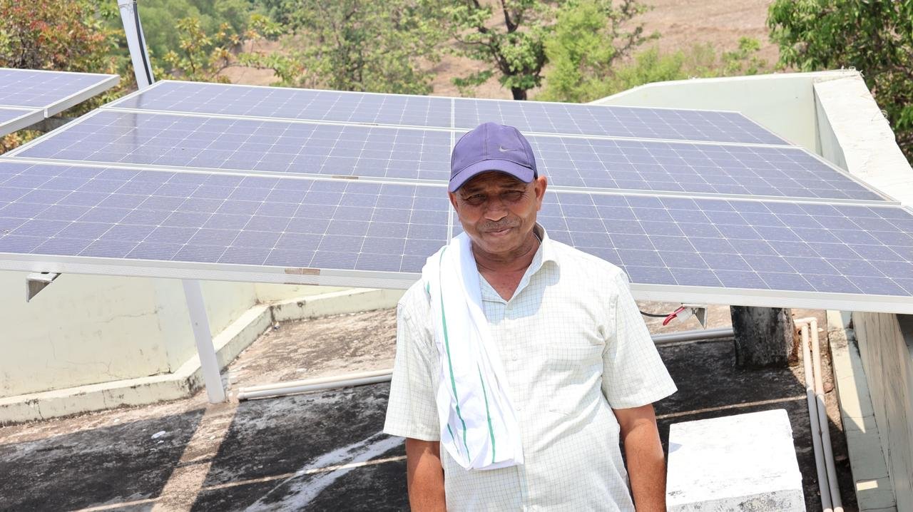 प्रधानमंत्री सूर्य घर मुफ्त योजना बनी  सोनसाय बाकड़े के लिए राहत और बचत का माध्यम