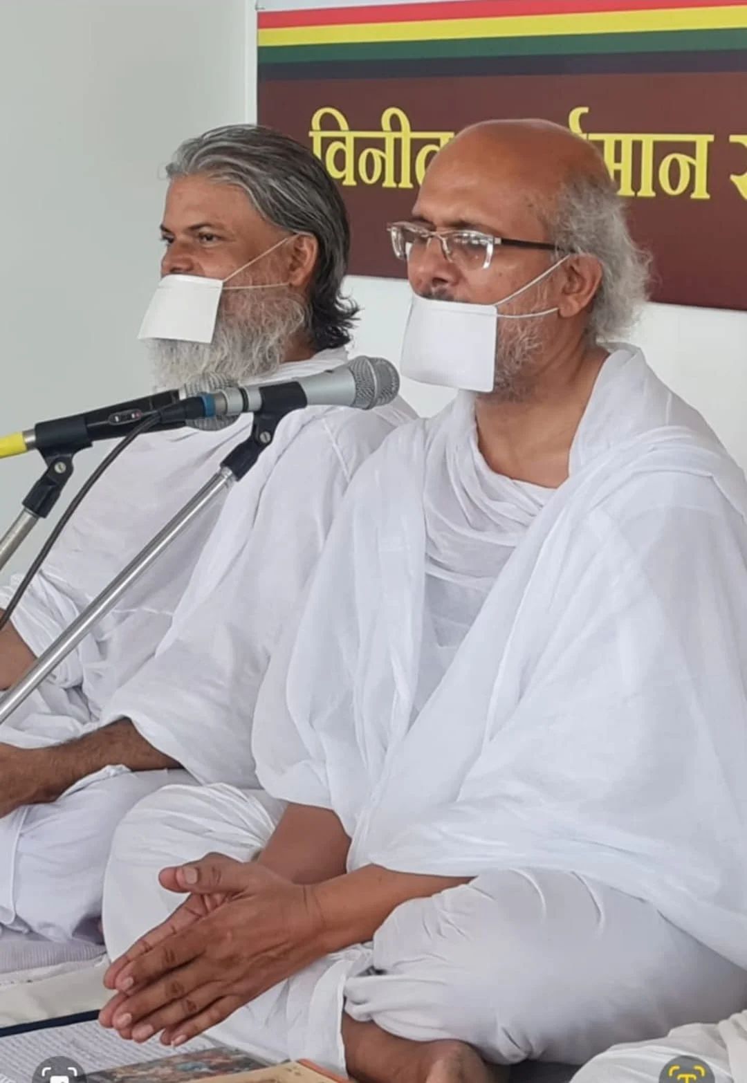 दुर्ग में चातुर्मास के दौरान संतों के प्रवचन, सत्य और गुरु महिमा का दिया संदेश