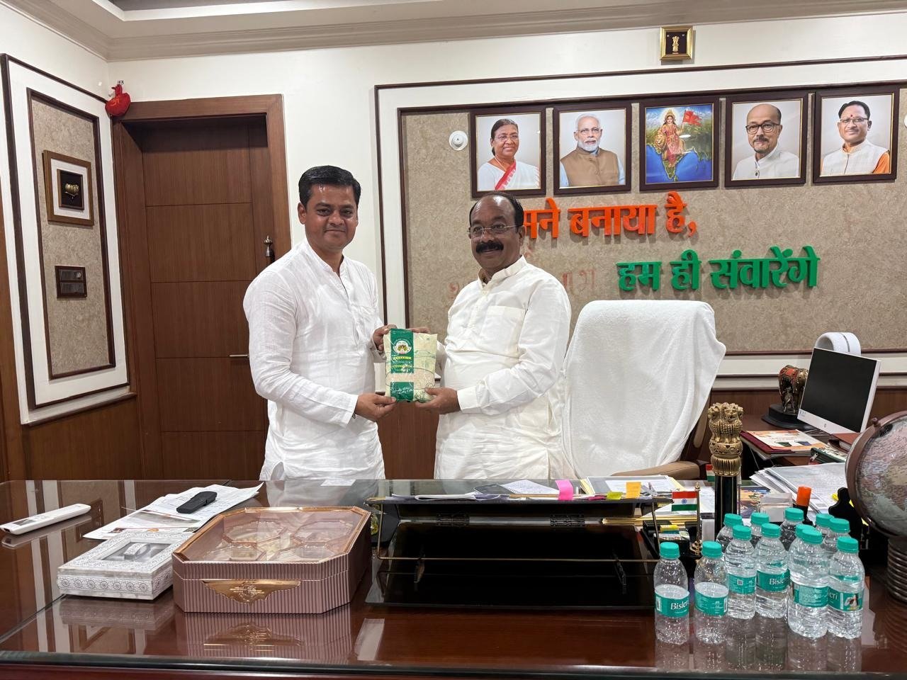 मुख्यमंत्री विष्णु देव साय की ने राजनांदगांव में 510 करोड़ रुपये से अधिक लागत के 333 विकास कार्यों का किया लोकार्पण-भूमिपूजन