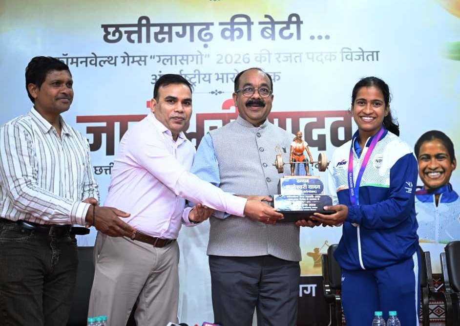 ज्ञानेश्वरी की सफलता से राज्य के युवा लेंगे प्रेरणा, खेलों के लिए तैयार होगा अच्छा वातावरण – अरुण साव