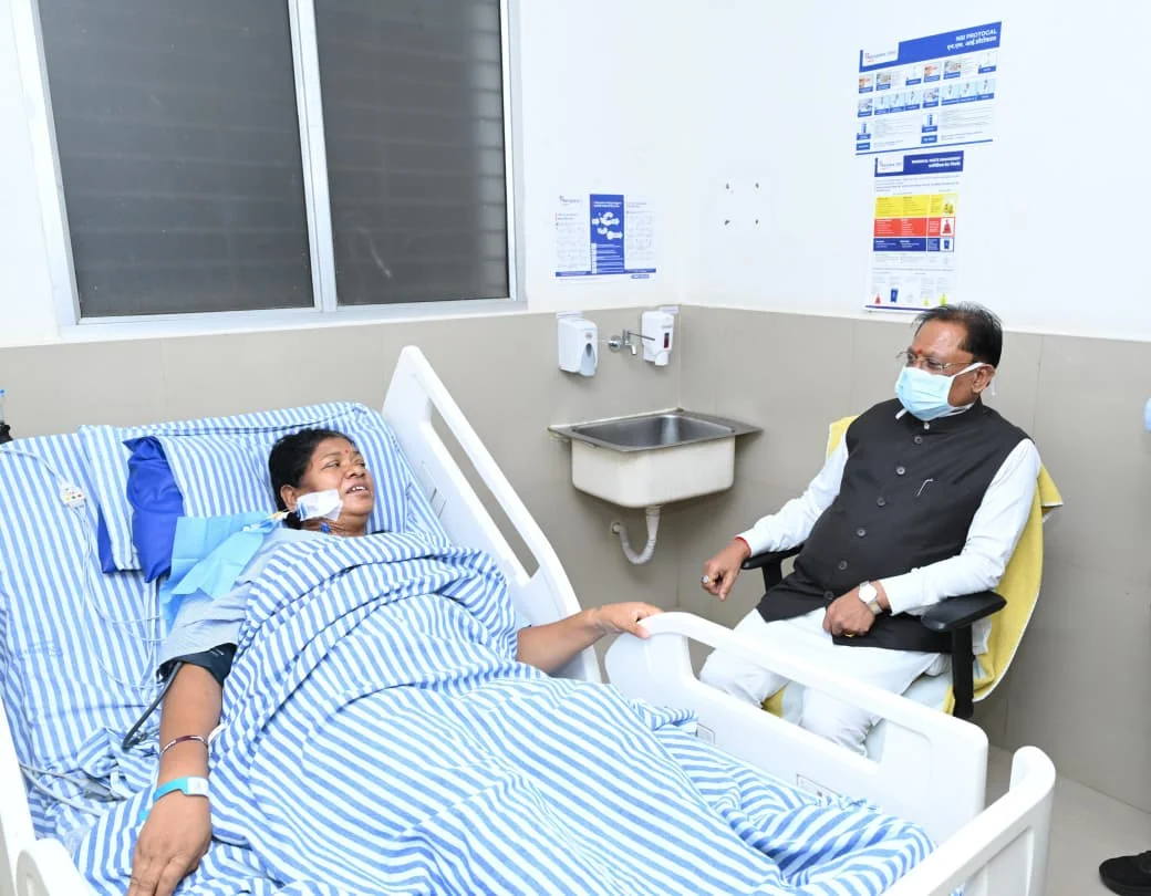 मुख्यमंत्री विष्णुदेव साय ने विधायक श्रीमती रायमुनी भगत का जाना कुशलक्षेम: शीघ्र स्वास्थ्य लाभ की कामना की