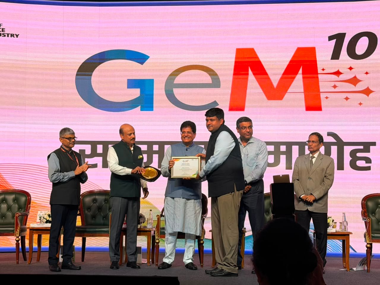 Chhattisgarh Receives GeM Sustainable Procurement Award as State Procurement Doubles to ₹3,935 Crore