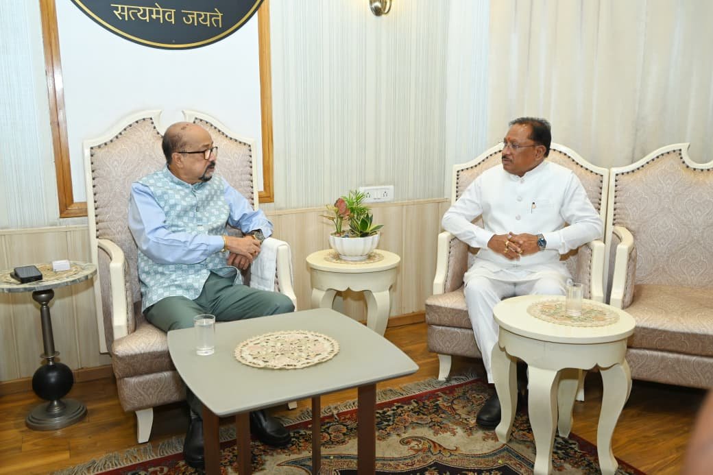 मुख्यमंत्री विष्णु देव साय ने राज्यपाल श्री रमेन डेका को जन्मदिन की दी शुभकामनाएँ