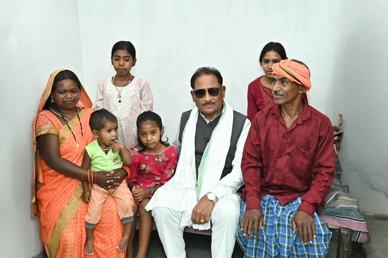 Chief Minister Shri Vishnu Deo Sai Visits Kosla Dham During Sushasan Tihar