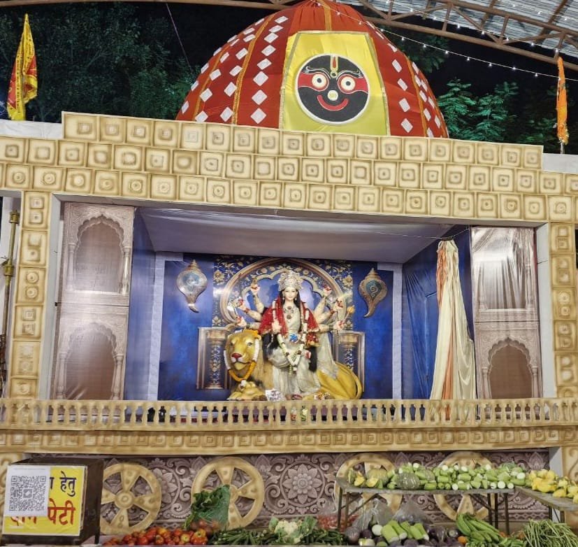 पद्मनाभपुर में दुर्गा उत्सव की मची धूम श्रद्धालुओ में उत्साह