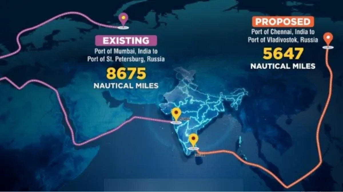 चेन्नई-व्लादिवोस्तोक ईस्टर्न कॉरिडोर पर भारत-रूस में बड़ी सहमति