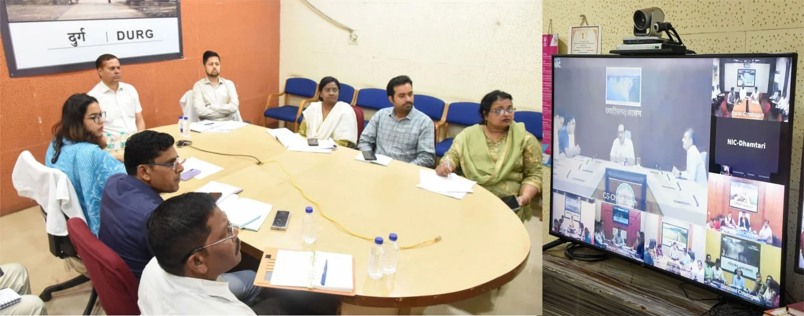 सेवा संकल्प अभियान-मुख्य सचिव ने अभियान अंतर्गत संचालित गतिविधियों की विडियों कांफ्रेंसिंग के जरिये समीक्षा की