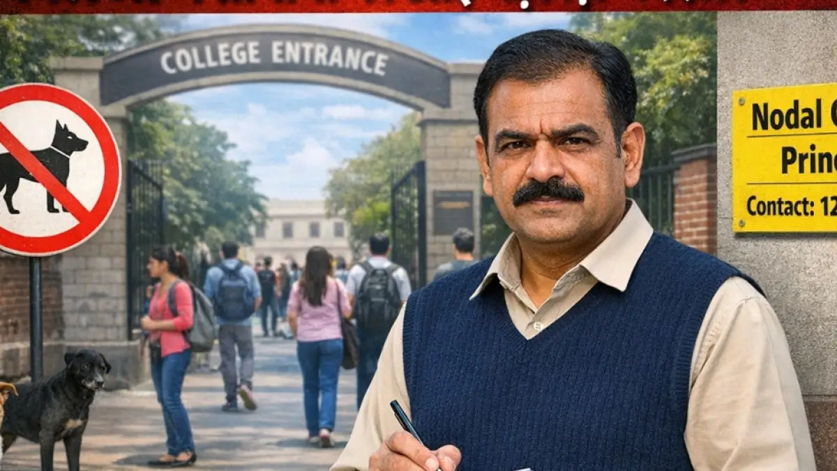 कॉलेजों में आवारा कुत्तों की जिम्मेदारी प्राचार्यों पर, सरकार ने जारी किए नए निर्देश