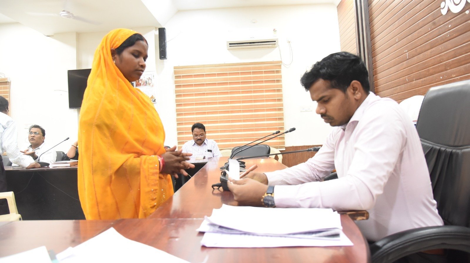 कलेक्टर जनदर्शन में आज 117 आवेदन प्राप्त हुए