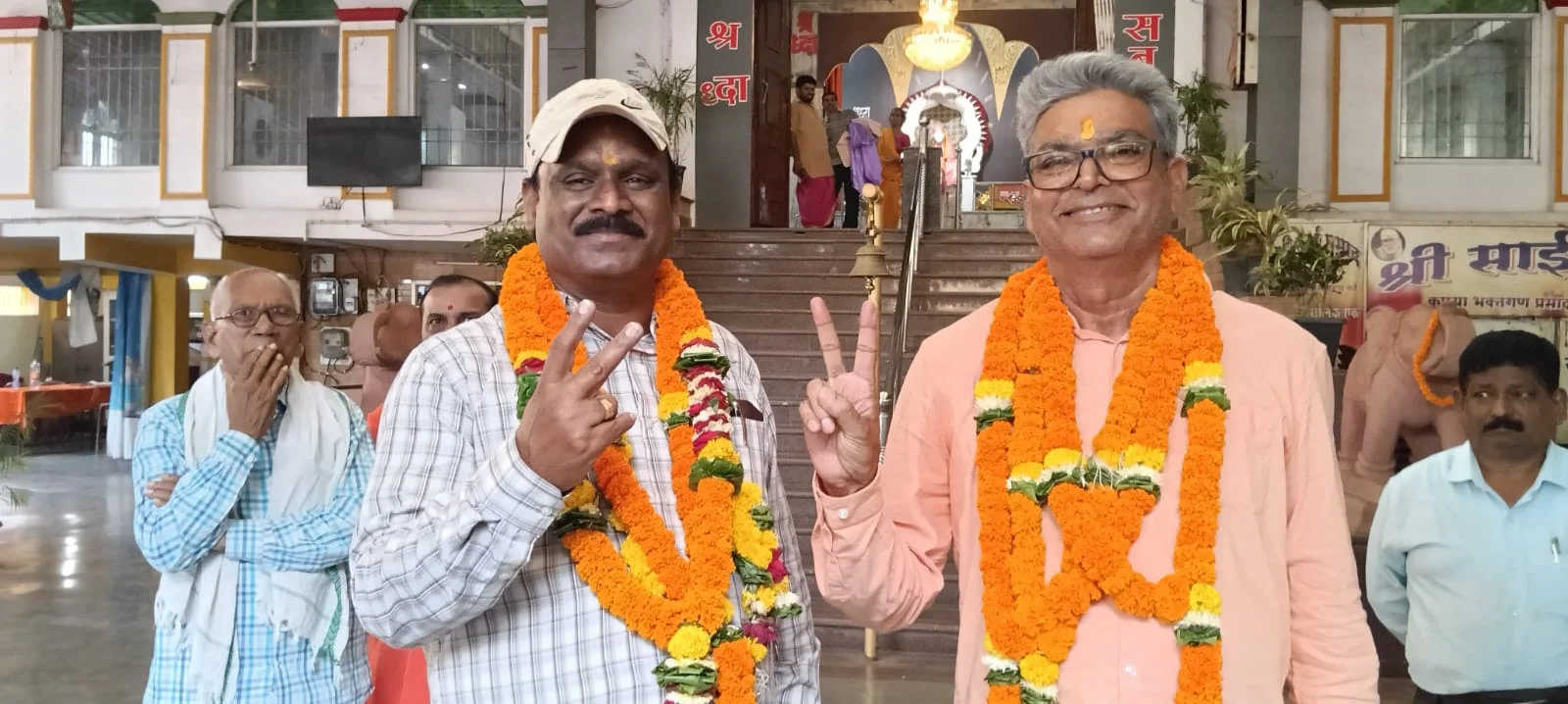 साई मंदिर समिति के धनेंद्र चंदेल अध्यक्ष और धीरेंद्र शर्मा बने सचिव