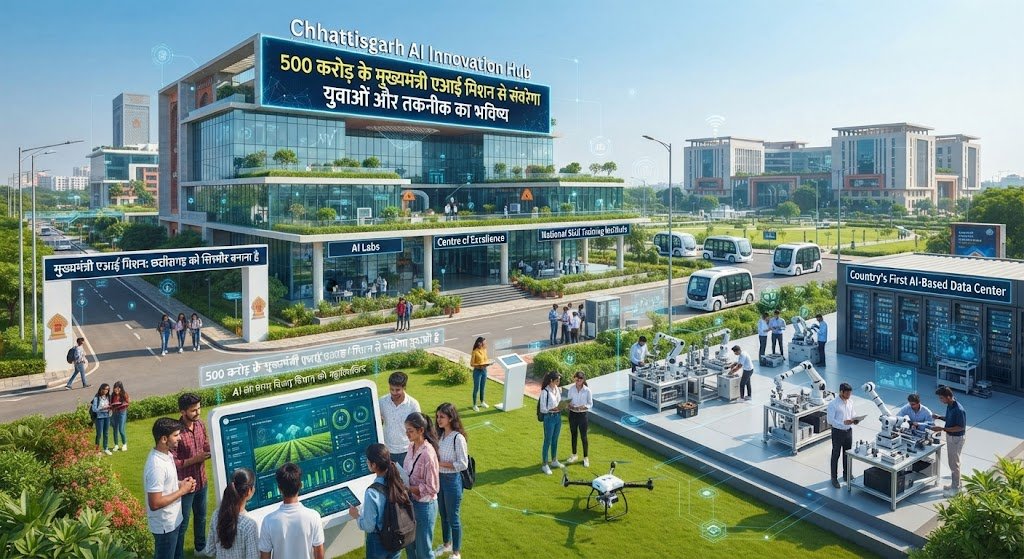 एआई क्षेत्र में नई उड़ान भरने को तैयार छत्तीसगढ़