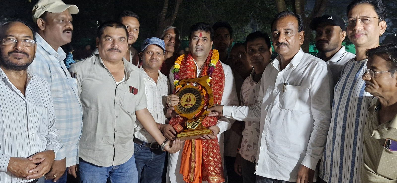 पूर्व महापौर धीरज बाकलीवाल  का स्वागत किया सिविल लाइन स्पोर्ट्स क्लब ने