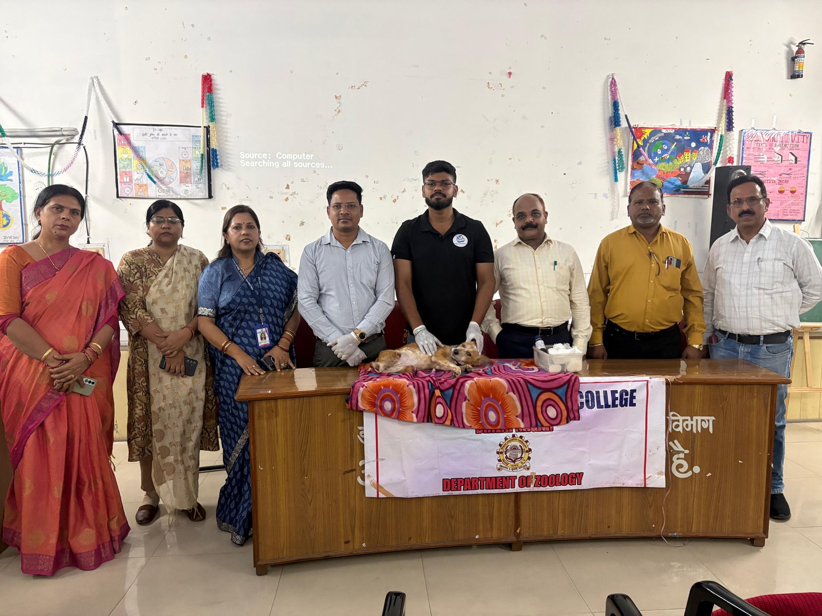 कल्याण कॉलेज में एनिमल केयर वर्कशॉप, इंसानों से लेकर पशुओं के लिए फर्स्ट एड के बताए तरीके