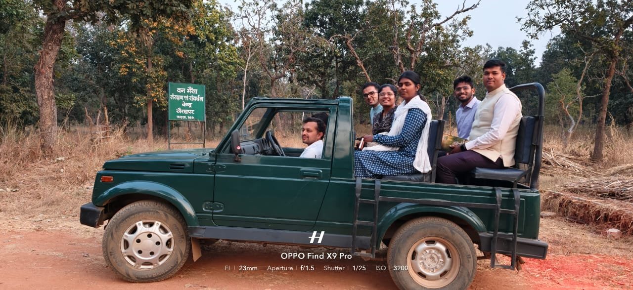 प्रशिक्षु आईएफएस अधिकारियों को मिला डीज़ीपीएस सर्वे एवं वन्यजीव प्रबंधन का व्यवहारिक प्रशिक्षण