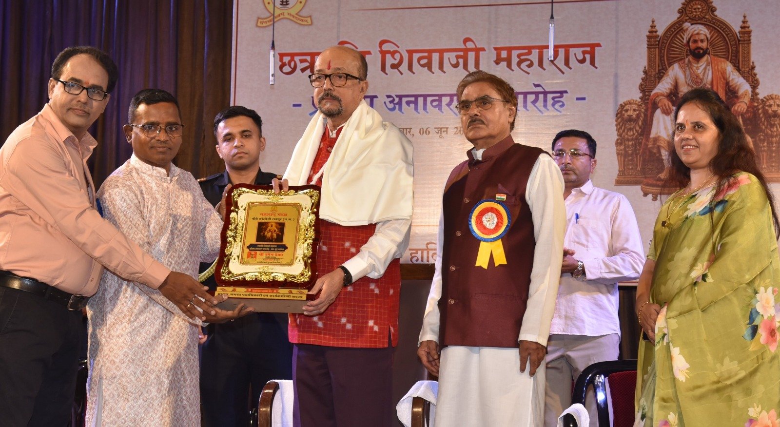 शिवाजी महाराज के आदर्श आज भी युवाओं के लिए प्रेरणास्रोत - राज्यपाल डेका
