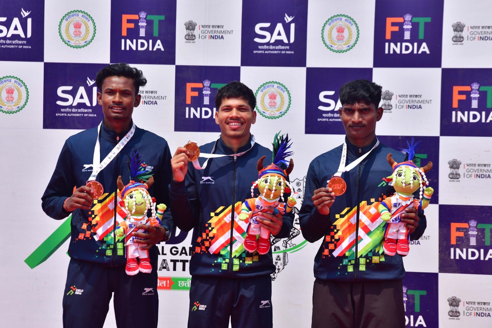 खेलो इंडिया ट्राइबल गेम्स ट्राइबल गेम्स के दूसरे दिन एथलीटों ने दिखाया दमखम