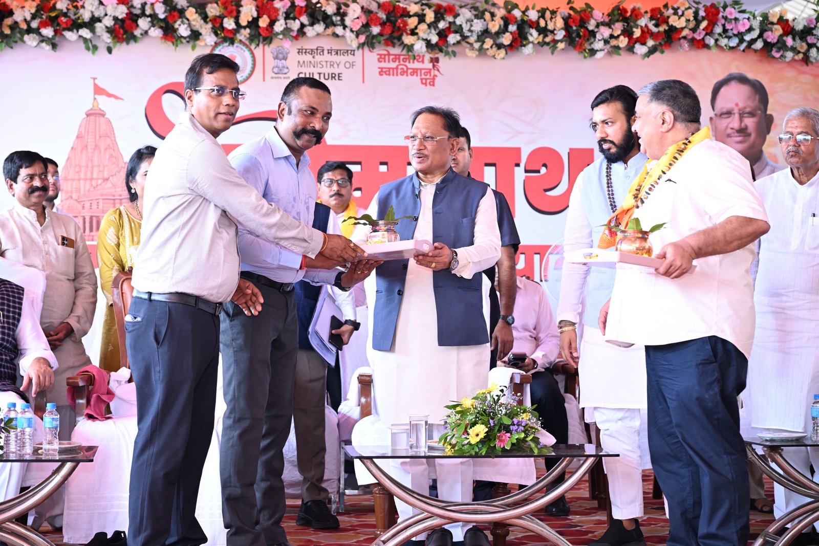 सोमनाथ मंदिर हमारे राष्ट्रीय स्वाभिमान, सांस्कृतिक गौरव और आस्था का प्रमुख केन्द्र - मुख्यमंत्री साय