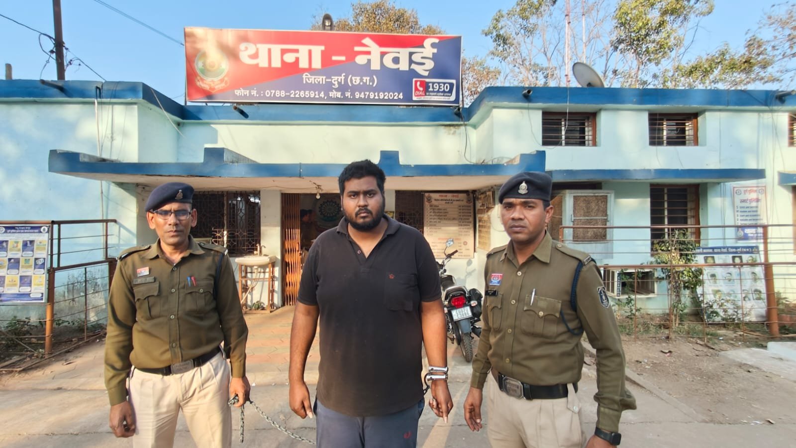 दुर्ग में धर्म परिवर्तन के लिए दबाव बनाने वाला आरोपी गिरफ्तार