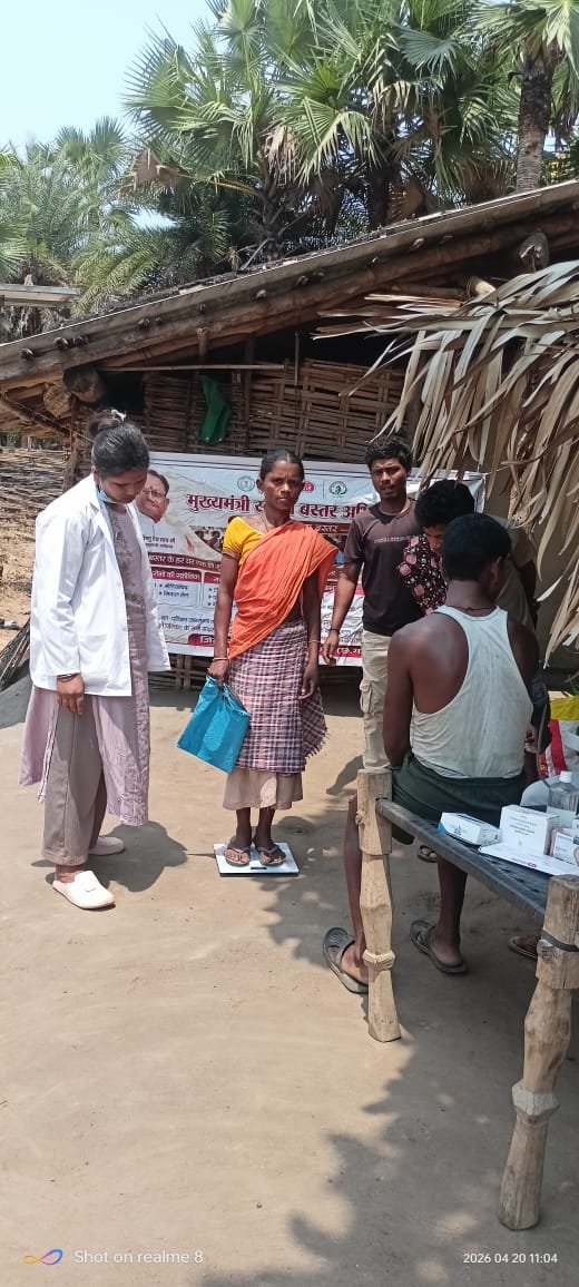 बस्तर में स्वास्थ्य अभियान ने पकड़ी रफ्तार, दूरस्थ अंचलों तक बढ़ा भरोसा
